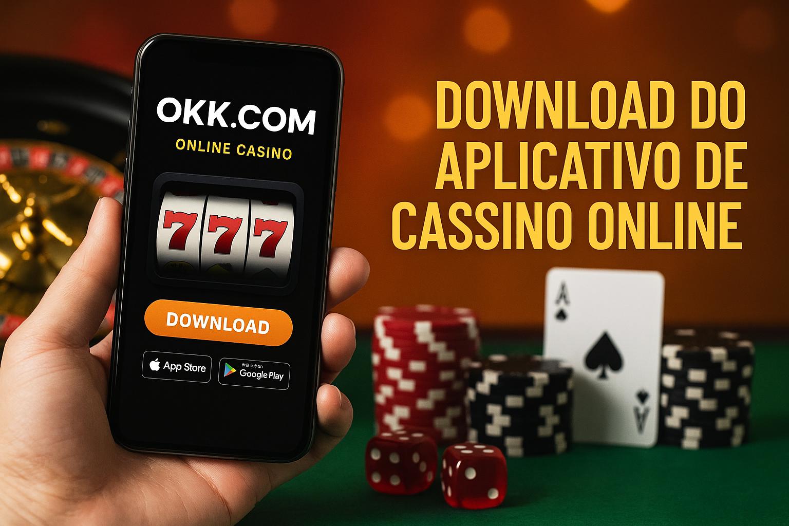 Baixar o OKK.COM Cassino App