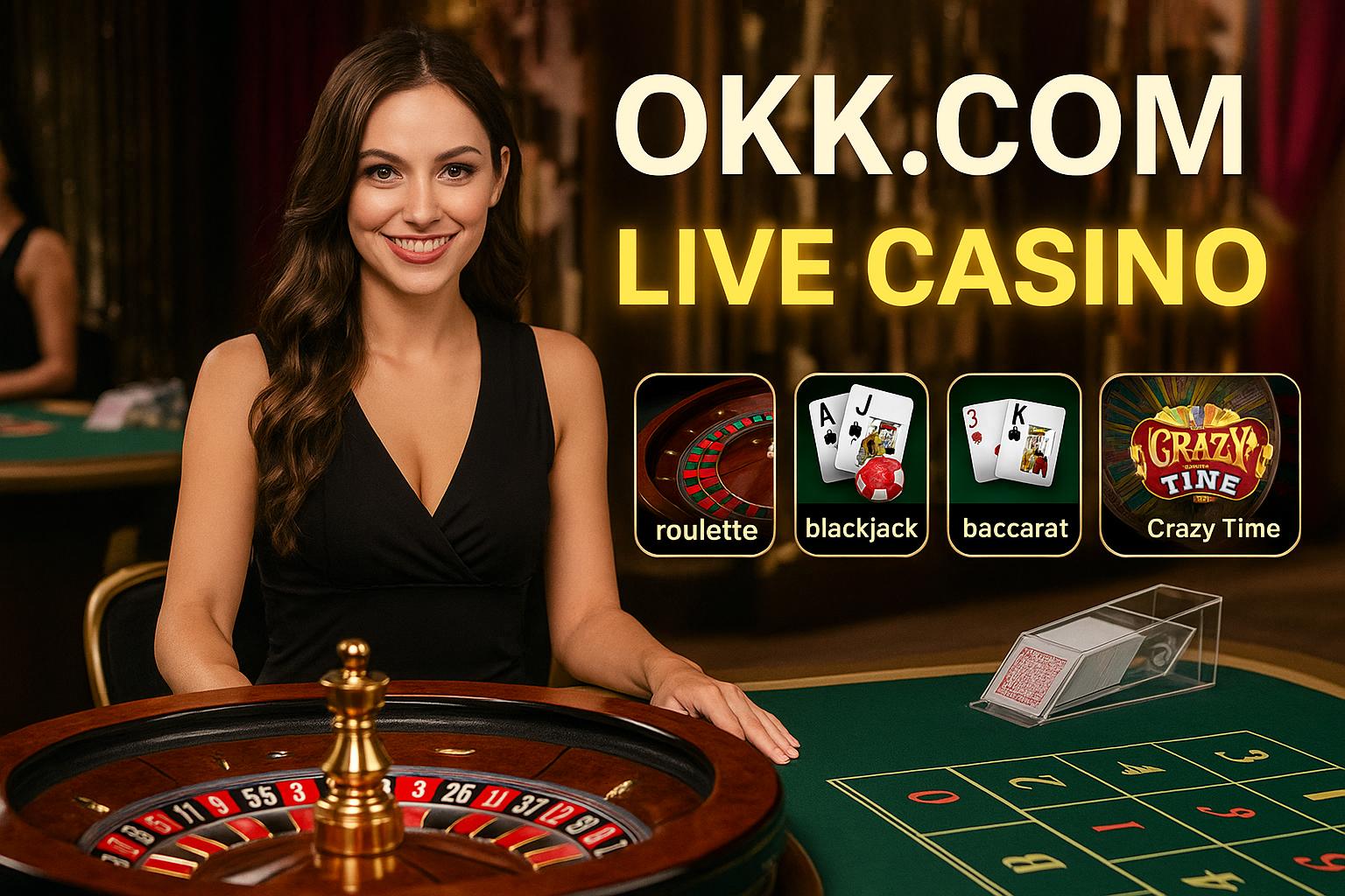 O OKK.COM Live Casino lança promoções regularmente