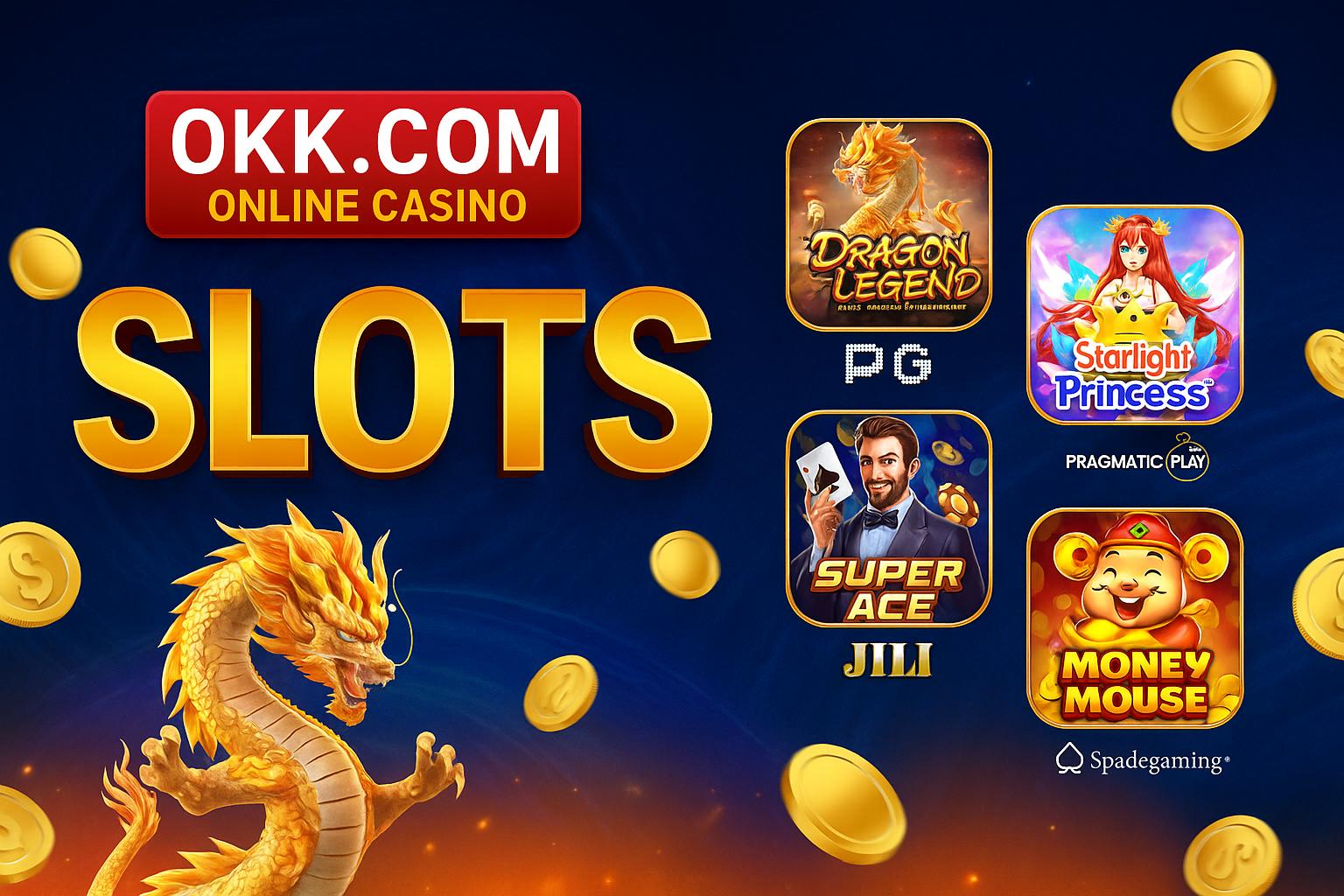 Jogos de Slot no Casino Online OKK.COM