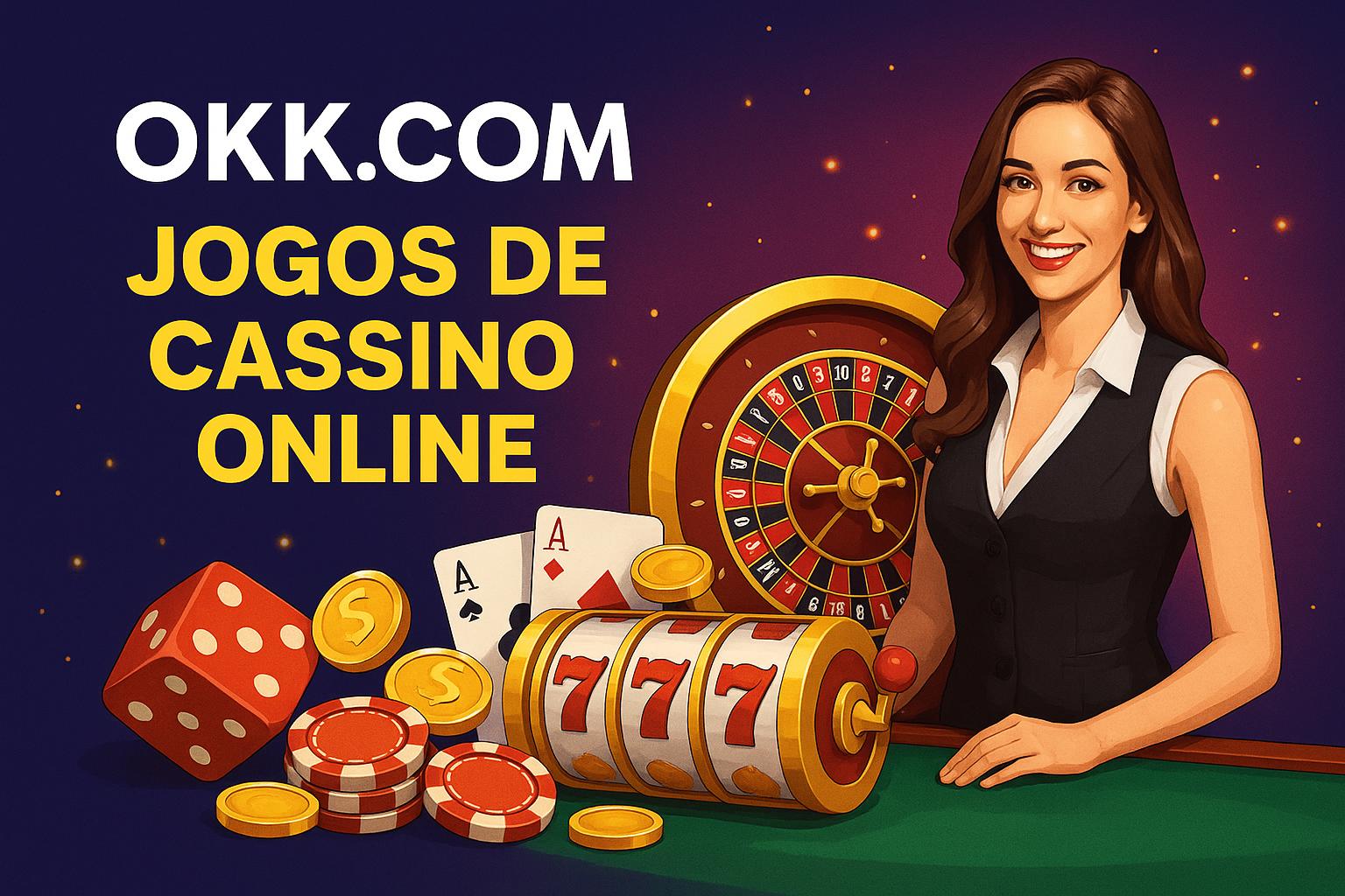Jogos de cassino online inovadores e emocionantes na OKK.COM