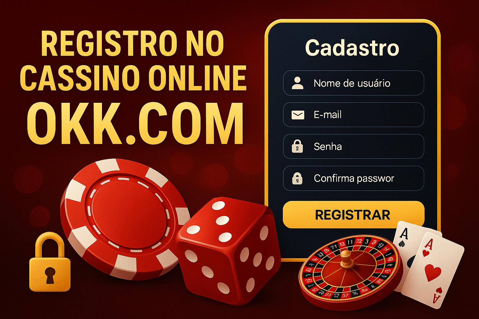 Não Perca tempo, o rRgistro na site OKK.COM